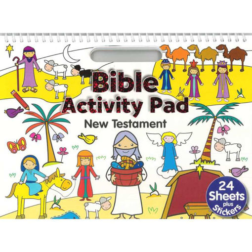 Picture of BIBLE ACTIVITY PAD NEW TESTAMENT